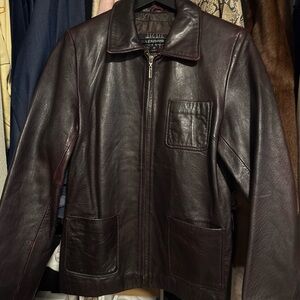 Leather Jacket - Dark Brown